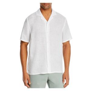 NWT The Mens store Mens White Classic Fit Button Down Casual Shirt M